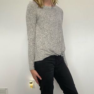 Gray heathered Long-sleeve - XS